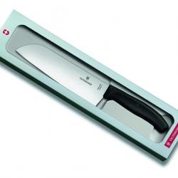 FRED251 SANTOKU VICTORINOX SWISSCLASSIC 17CM NOIR (BOITE) NEUF