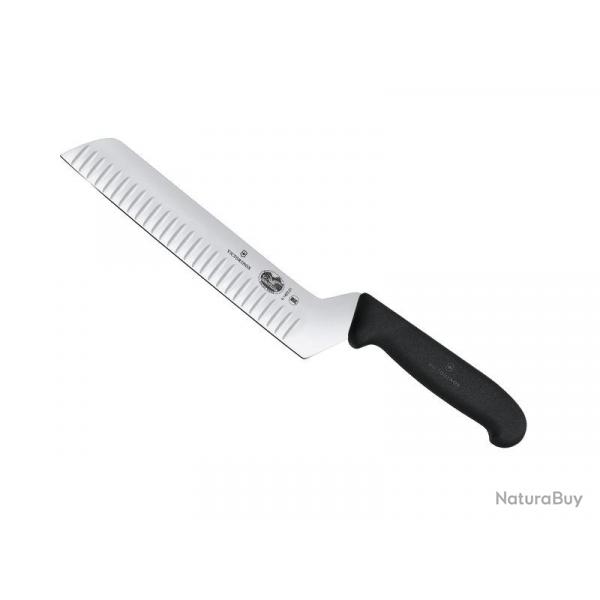 FRED277 COUTEAU FROMAGE/BEURRE VICTORINOX 21CM ALVEOLE NOIR NEUF