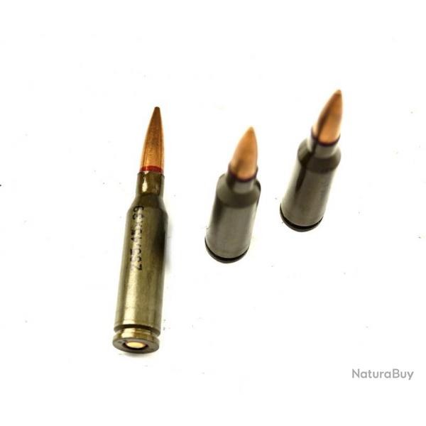 Vrac de 250 munitions 5.45x39 5,45x39  surplus type ogive fmj 46 grs 3.45 g
