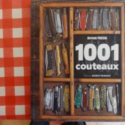 LIVRE 1001 COUTEAU COUTEAUX AMATEUR DEBUTANT BARGEON AUTOMATIQUE REGIONAL NORD ARDECHE ALSACE ETC