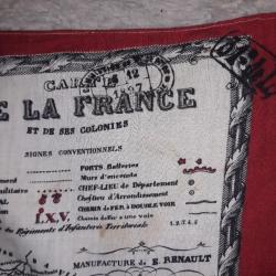 foulard instruction militaire regimentè la france et ses colonies 1897 du 31 iem de ligne