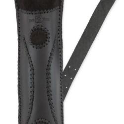 BUCK TRAIL - Carquois Dorsal TUPELO Cuir Noir