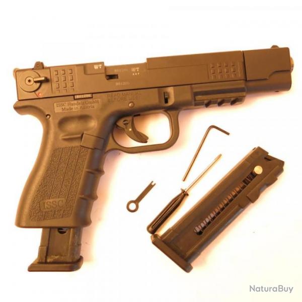 Pistolet  ISSC target black calibre 22 long rifle catgorie B