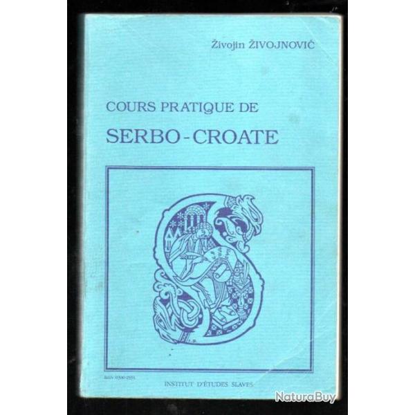 cours pratique de serbo-croate de zivojin zivojnovic