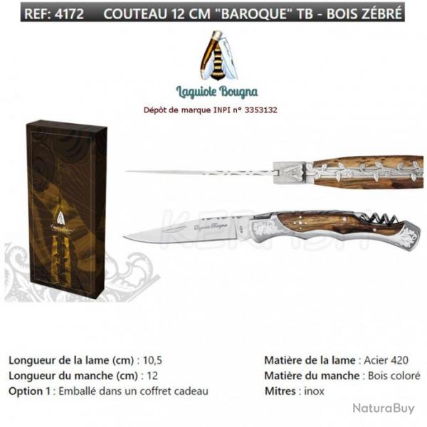 Coffret couteau Baroque 4172 Laguiole BOUGNA