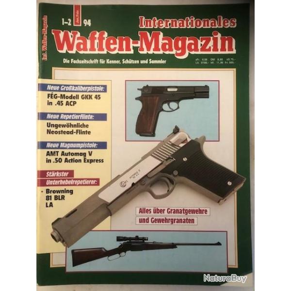 Revue Internationales Waffen-Magazin 1-2 Janv 94 et21