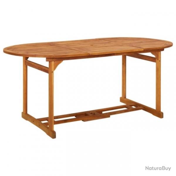 Table  dner de jardin 180x90x75 cm Bois d acacia solide 315948