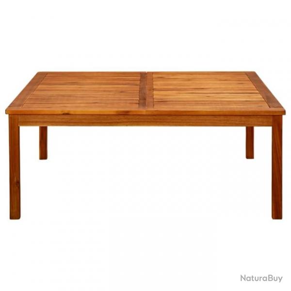 Table basse de jardin 110x110x45 cm Bois solide d acacia 316397