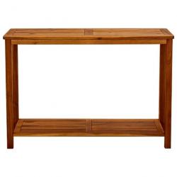 Table console de jardin 110x40x75 cm Bois d acacia solide 316406