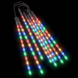 Guirlandes lumineuses 8 pcs 30 cm 192 LED colorées Int/Ext 328556