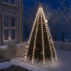 Guirlande lumineuse d arbre de Noël 250 LED Blanc froid 250 cm 328885