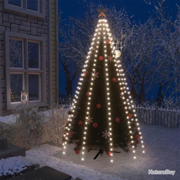 Guirlande lumineuse d arbre de Nol 250 LED Blanc froid 250 cm 328885