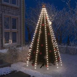 Guirlande lumineuse d arbre de Noël 300 LED Blanc froid 300 cm 328889