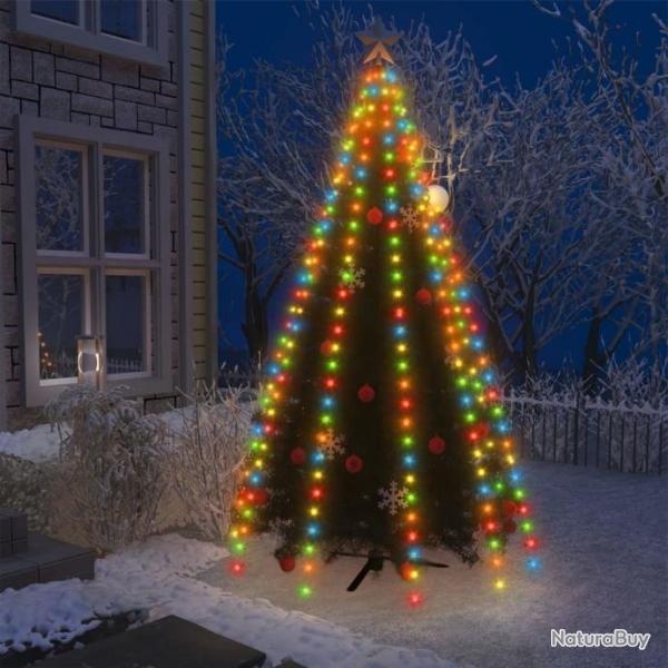 Guirlande lumineuse d arbre de Nol 250 LED colores 250 cm 328887