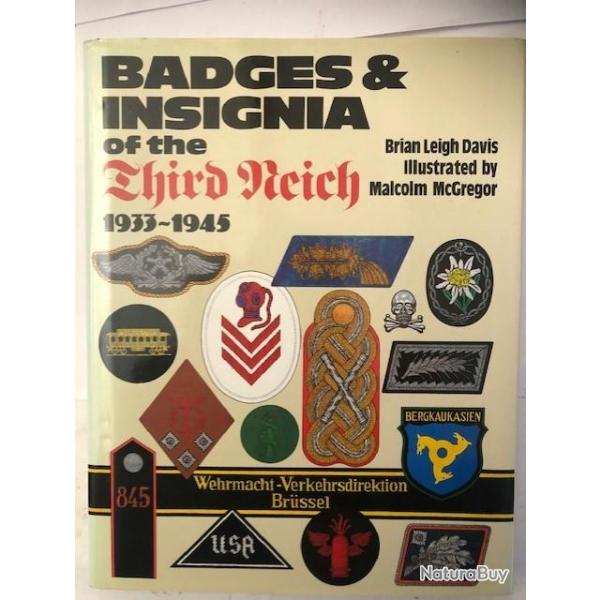 Livre Badges & Insignia of the 3rd Reich 1933-1945 de B.L. Davis et21
