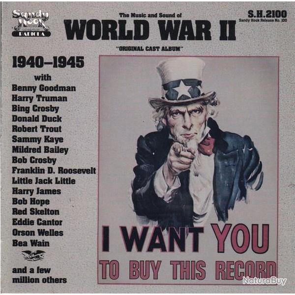 Vinyle 33 tours : The music and sound of WWII "Original cast Album" et22