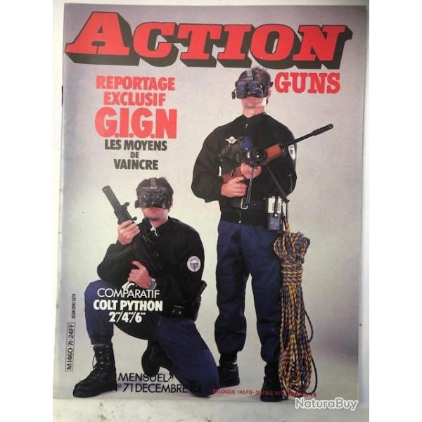 Revue Action Guns No 71 : Reportage exclusif G.I.G.N les moyens de vaincre et21