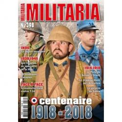 Revue Militaria No 398 Nov 2018 : Centenaire 1918-2018 et21