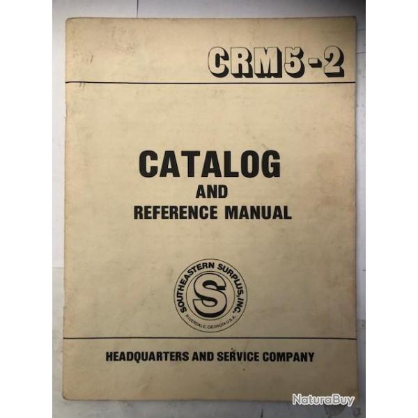 Catalog and reference manual - CRM5-2 - Headquarters and service company et21