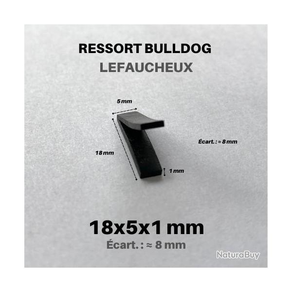 Ressort puissant Bulldog [18x5x1] cart 8 mm