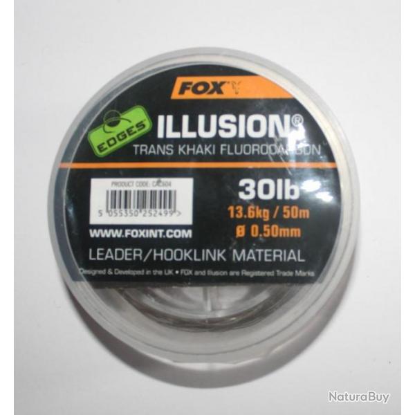Fluorocarbone Fox Illusion 0.30mm 12lb