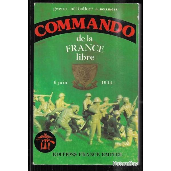 commando de la france libre 6 juin 1944 , gwenn-al bollor , commando kieffer