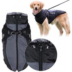 Manteau pour chien imperméable et coupe vent - Réfléchissant - Livraison gratuite et rapide