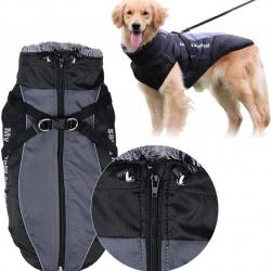 TOP ENCHERE - Manteau pour chien imperméable et réfléchissant - Livraison gratuite et rapide