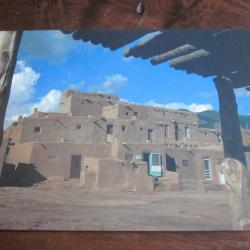 CP  TAOS PUEBLO INDIAN DWELLINGS