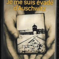 je me suis évadé d'Auschwitz de rudolf vrba .j'ai lu