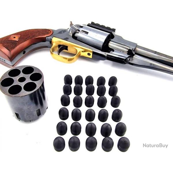 Pack 138 Ogives tir rduit, calibre 36 poudre noire