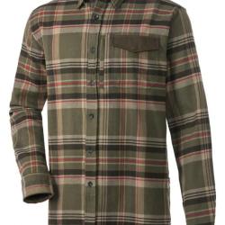 Chemise de chasse Rh&ouml;n Couleur Carreaux verts