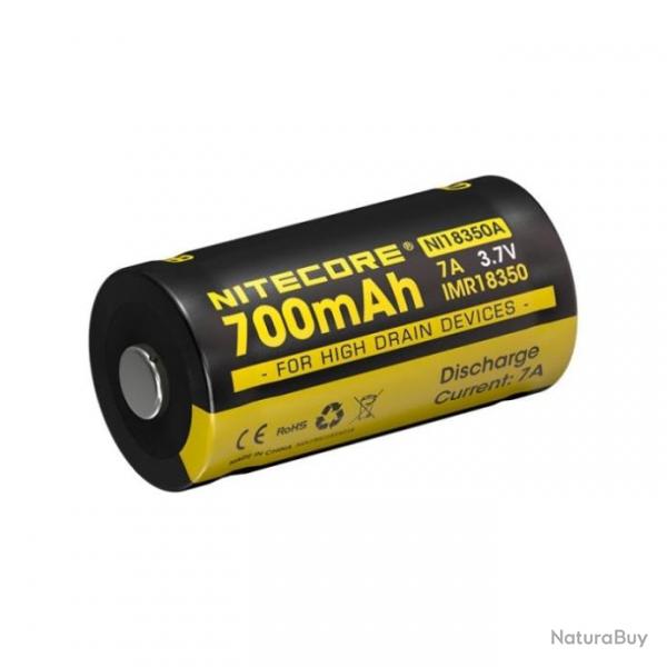 Batterie Nitecore IMR18350 - 700mAh