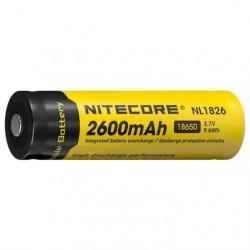 Batterie Nitecore Li-ion 18650 - 2600mAh