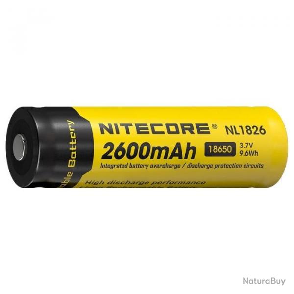 Batterie Nitecore Li-ion 18650 - 2600mAh Default Title
