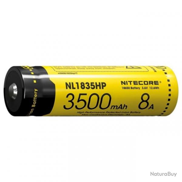 Batterie Nitecore Li-ion 18650 - 3500mAh - Dcharge Rapide