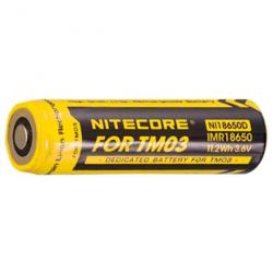 Batterie Nitecore Li-ion 18650 pour TM03