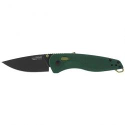 Couteau Sog Aegis AT - Lame 79mm - Vert / Drop Point