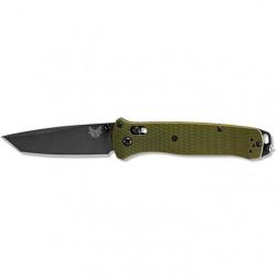 Couteau Benchmade Bailout - Lame 86mm - Olive / No ...