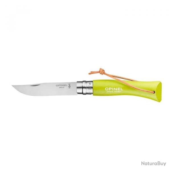 Couteau Opinel Baroudeur N07 Inox - Lame 80mm Anis - Anis