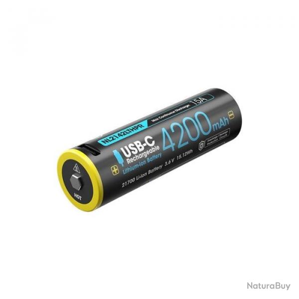 Batterie Nitecore 21700 Basse Temprature NL2142 Default Title