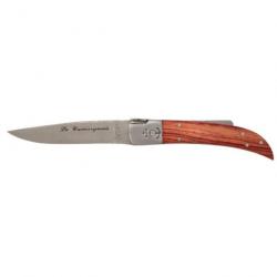 Couteau Camarguais N°10 Trident Soudé - Bois de Rose / 90mm