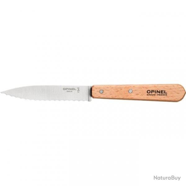 Couteau Crant Opinel  n113 - Lame 96mm Aubergine - Htre