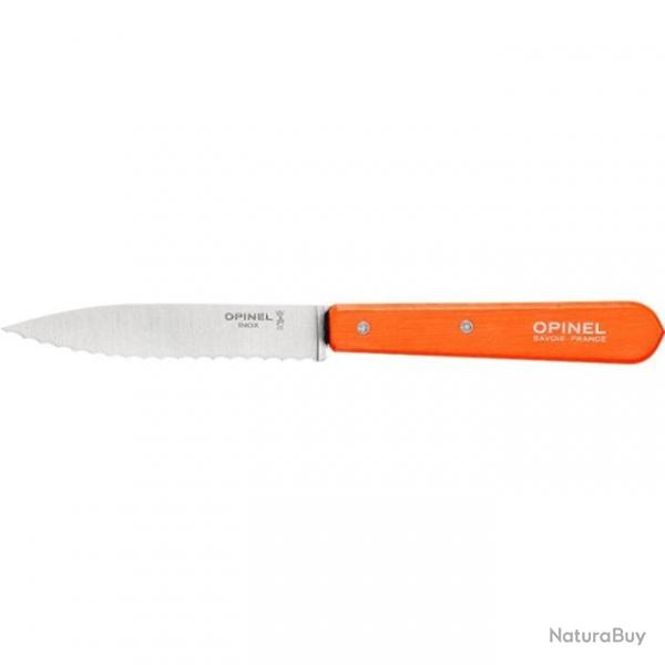 Couteau Crant Opinel  n113 - Lame 96mm Aubergine - Mandarine