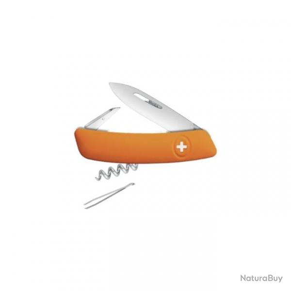 Couteau Suisse Swiza D01 - 6 Fonctions - Orange