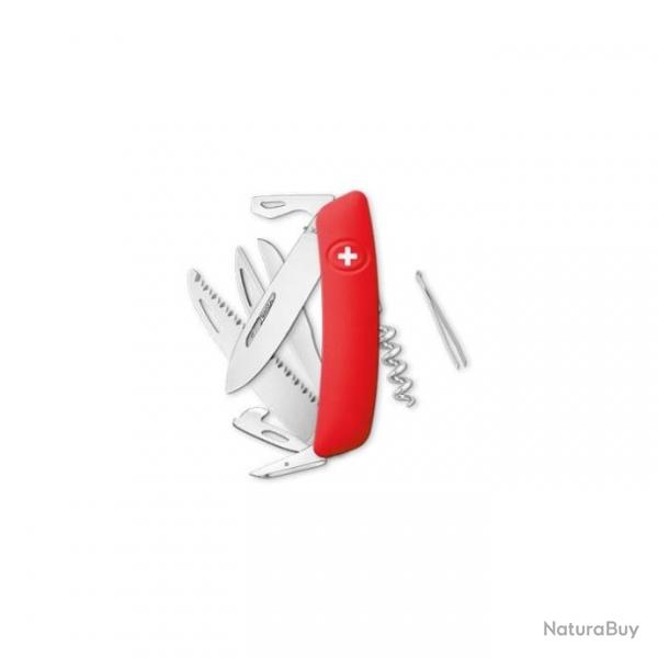 Couteau Suisse Swiza D09 - 13 Fonctions - Rouge