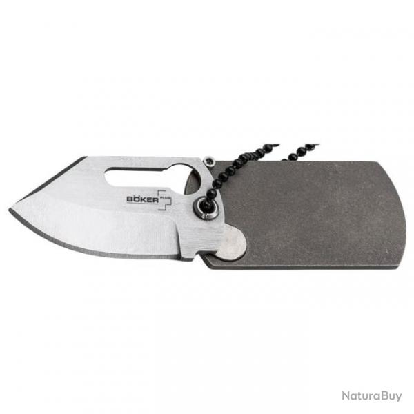 Couteau Boker Plus Dog Tag Knife - Lame 43mm