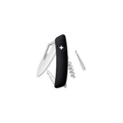 Couteau Suisse Swiza H01R - 6 Fonctions - Noir