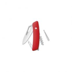 Couteau Suisse Swiza H01R - 6 Fonctions - Rouge