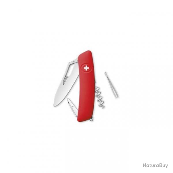 Couteau Suisse Swiza H01R - 6 Fonctions - Rouge